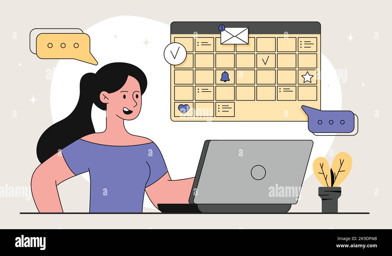 Concept of planning Stock Vector Image & Art - Alamy