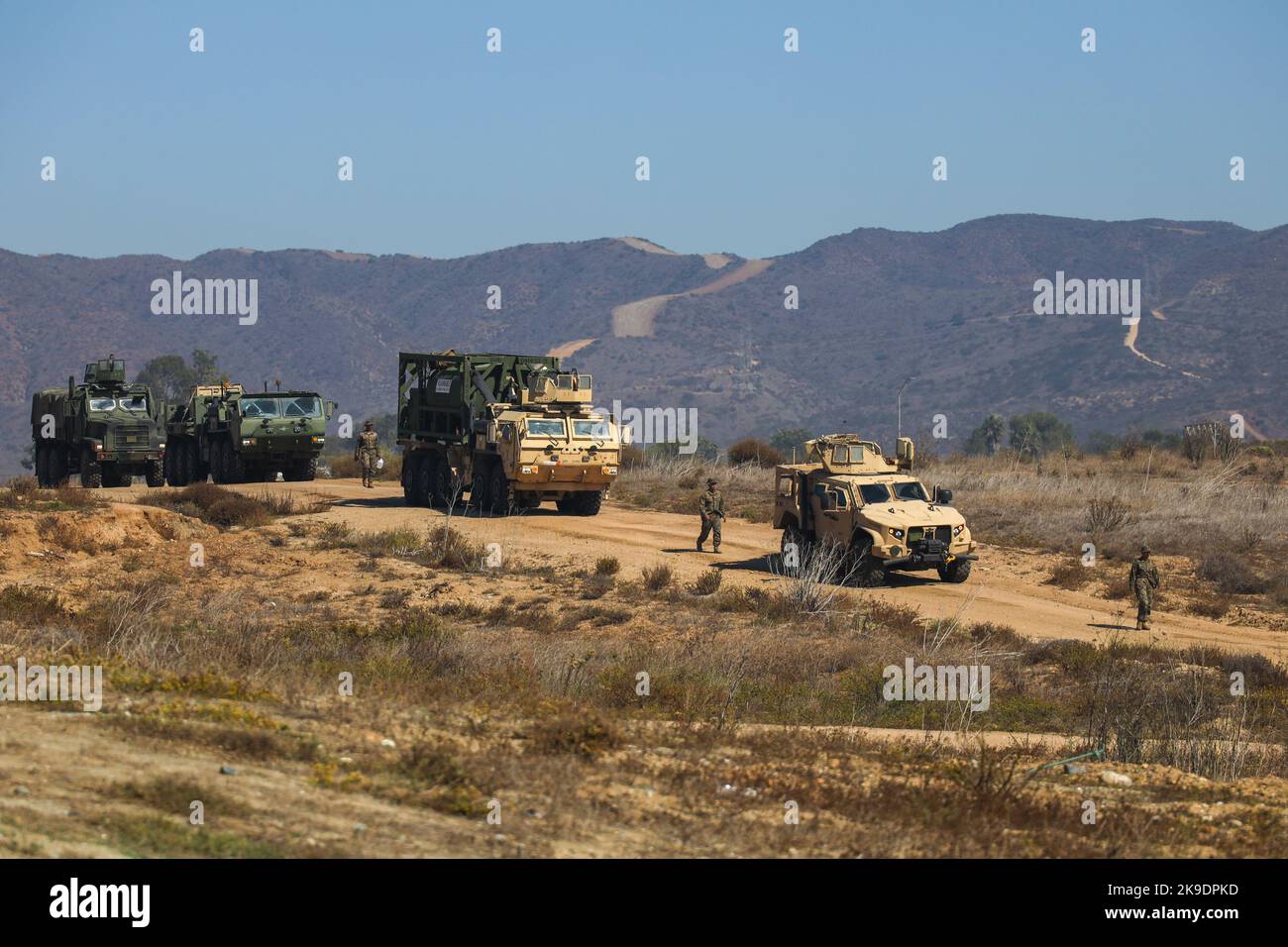 U.S. Marines with 1st Marine Logistics Group and 1st Marine Division, I