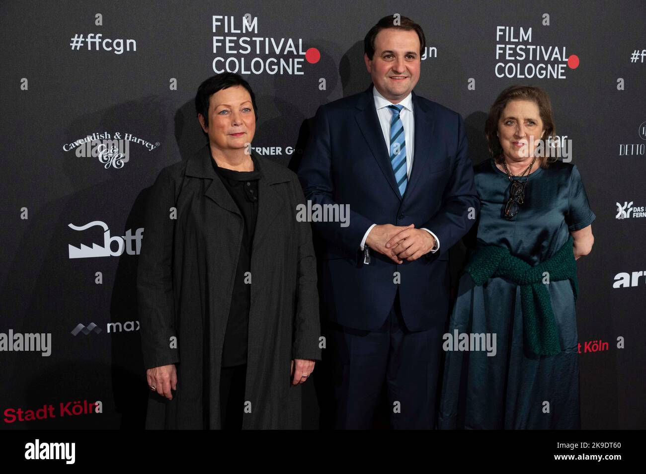 left to right Martina RICHTER, head of the Fil Festival Cologne ...
