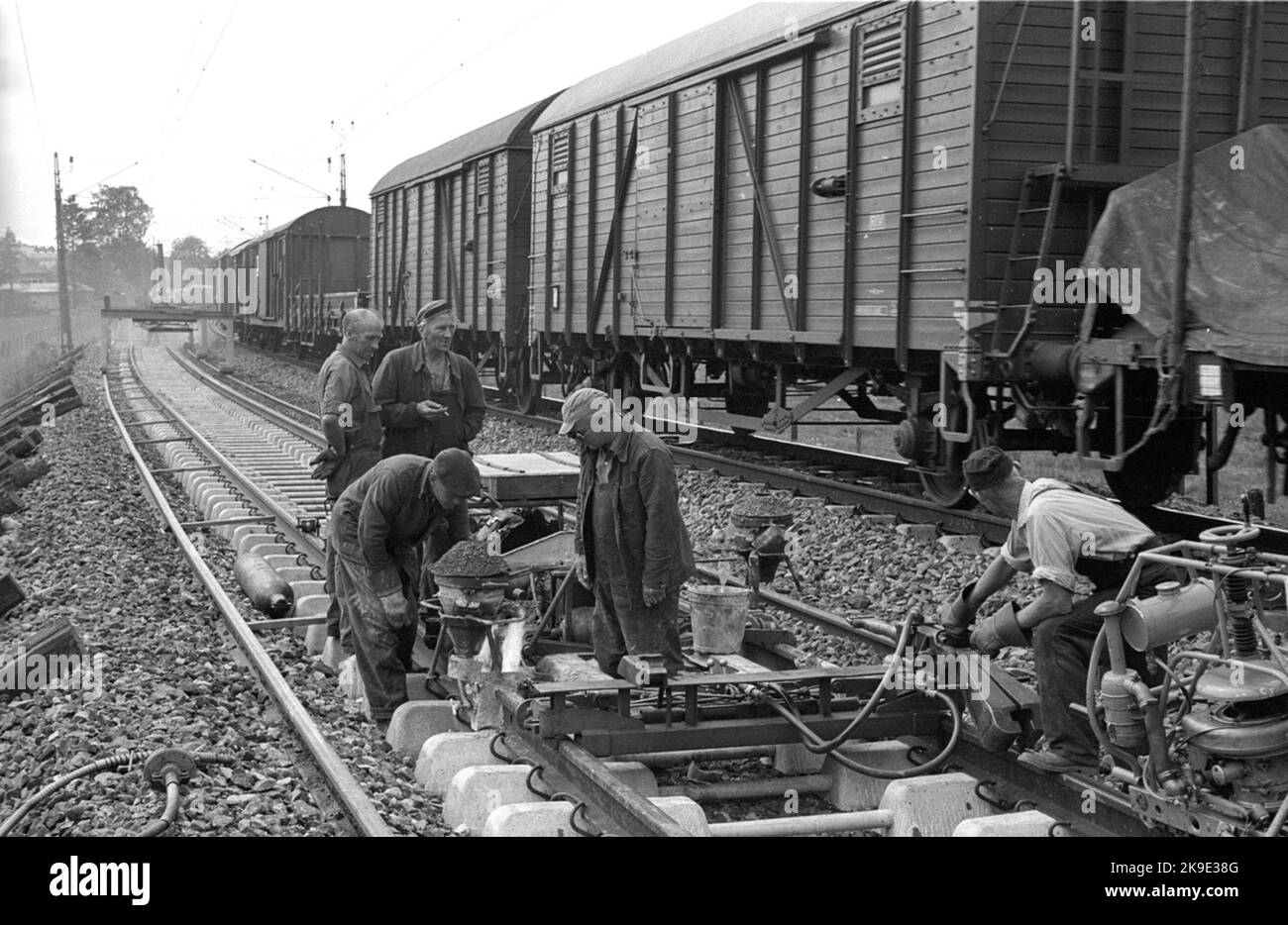 Track audit. Rails and grinders change (concrete grinders). Line ...