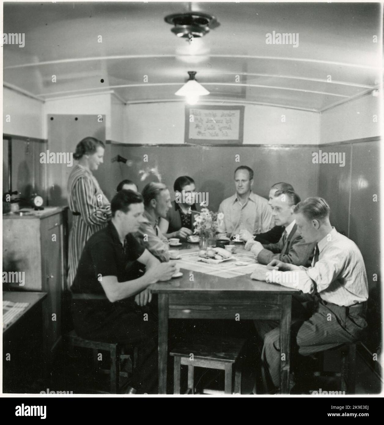 Coffee break at work Stock Photo Alamy