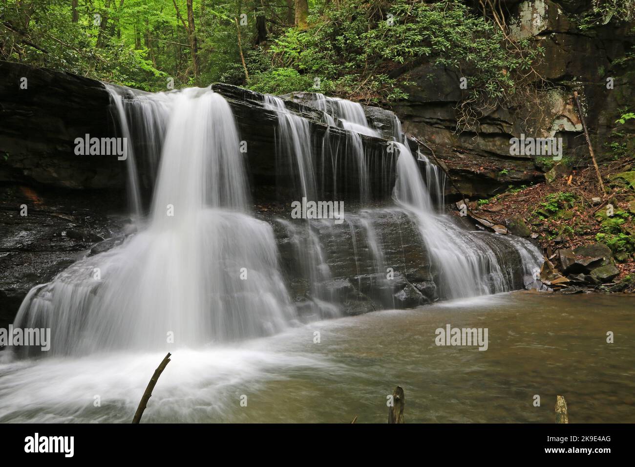 Upper Falls West Virginia Stock Photo Alamy