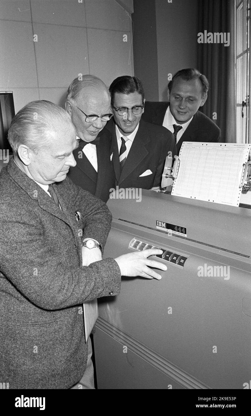 The main store, HFD. IBM 444 Stock Photo