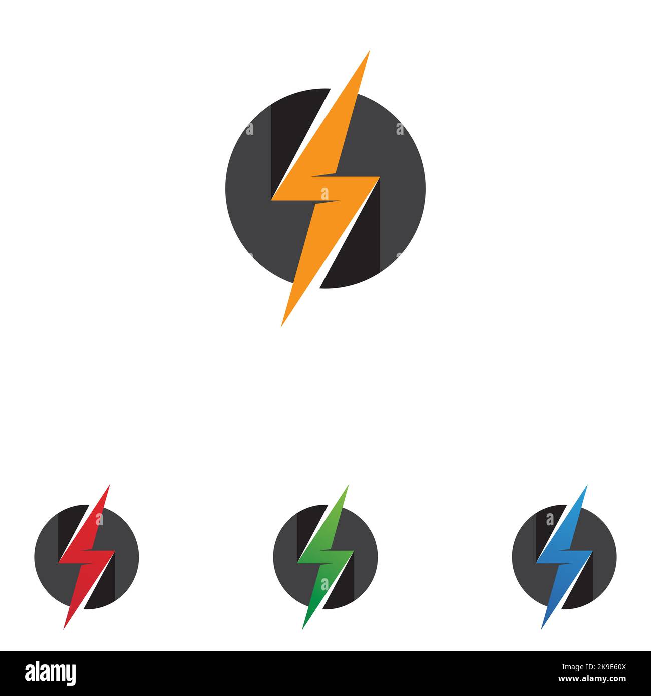 Thunderbolt logo and symbol vector Stock Vector Image & Art - Alamy