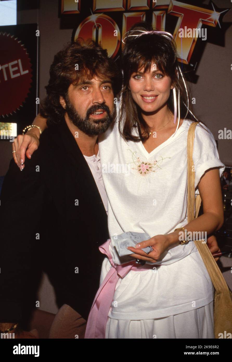 Shuki Levy and Deborah Shelton at the Celebrity Flip to