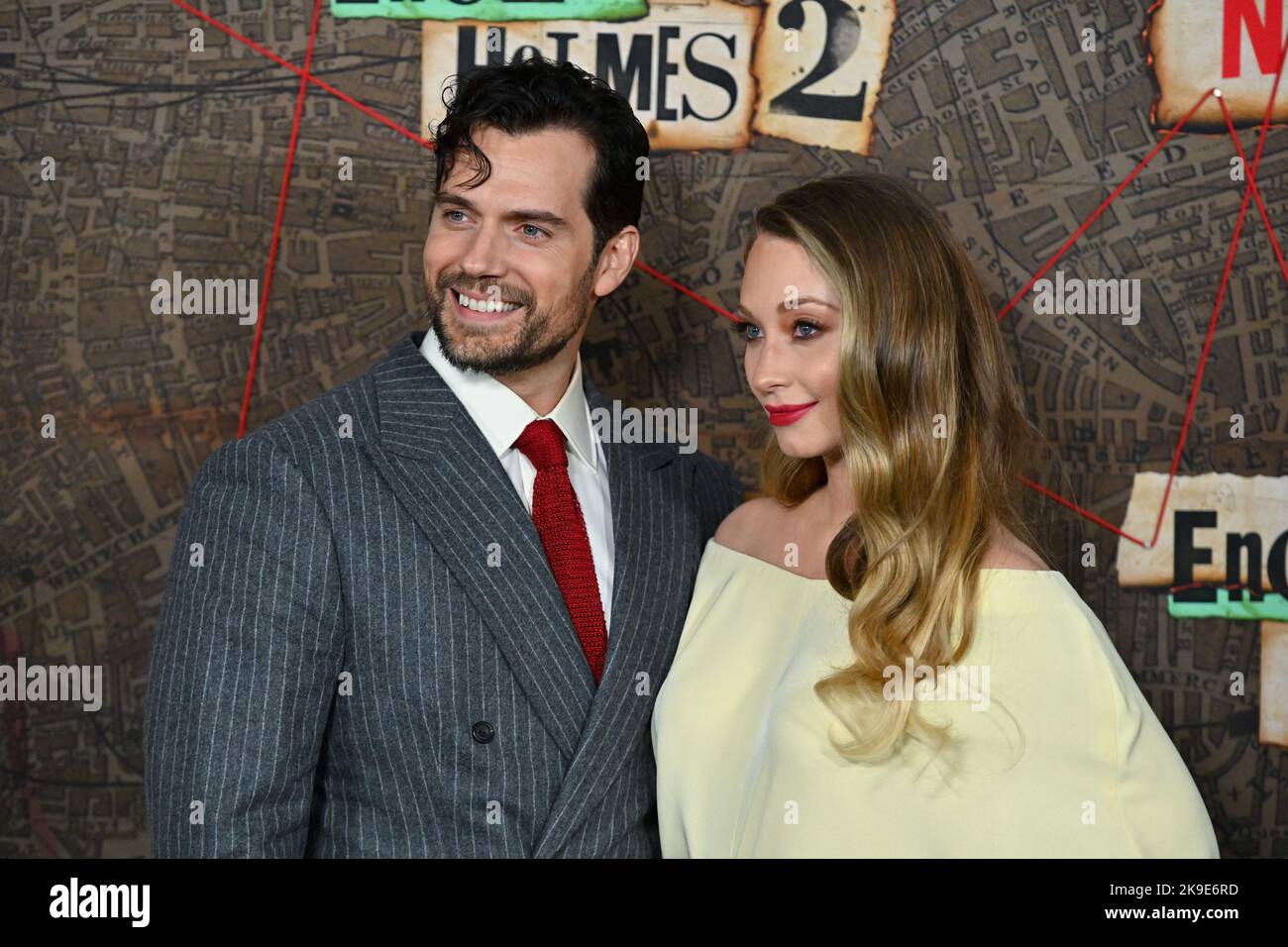 Henry Cavill and GF Natalie Viscuso Make Red Carpet Debut