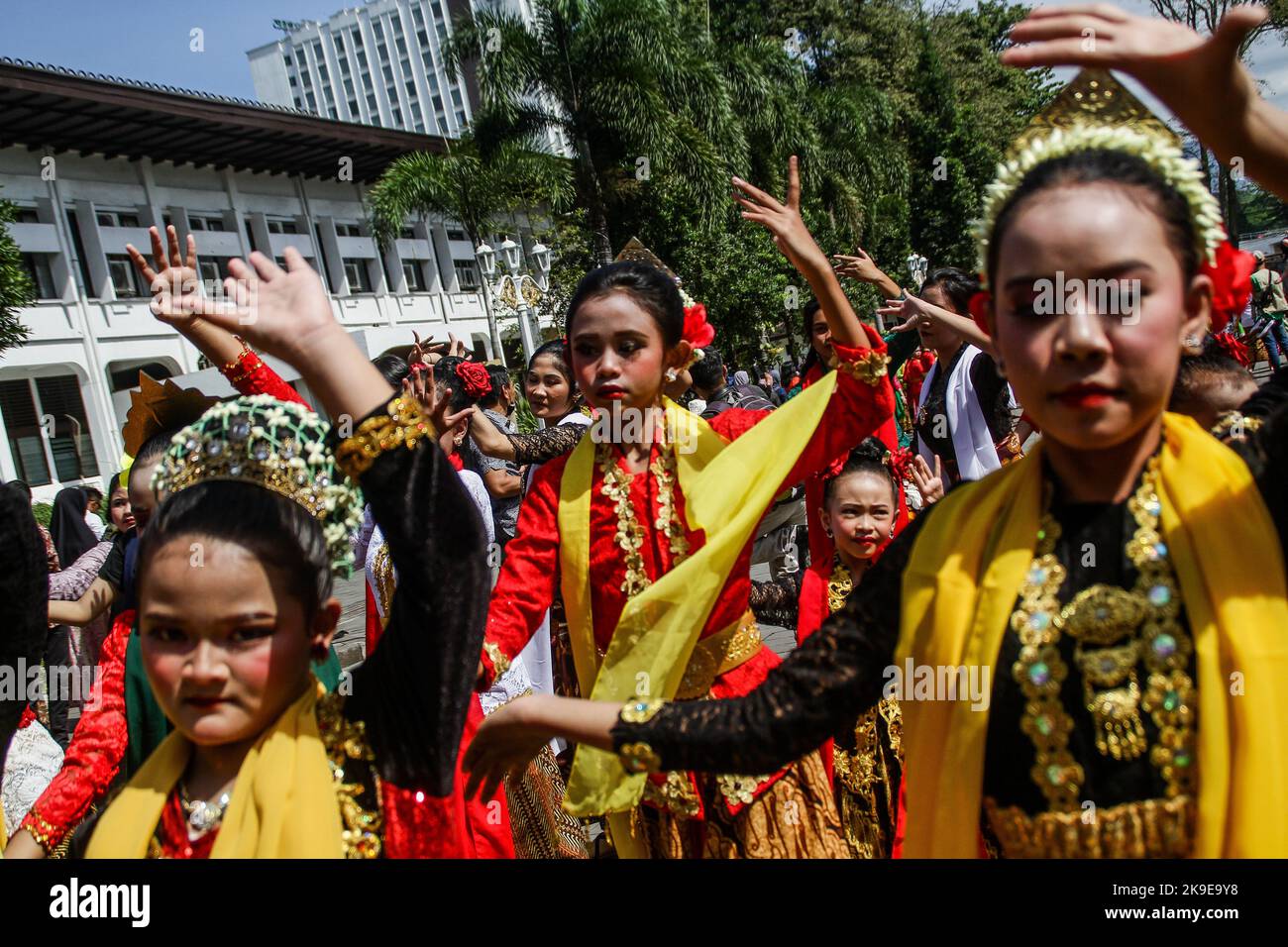 Bandung, West Java, Indonesia. 28th Oct, 2022. Dancers take a part in ...