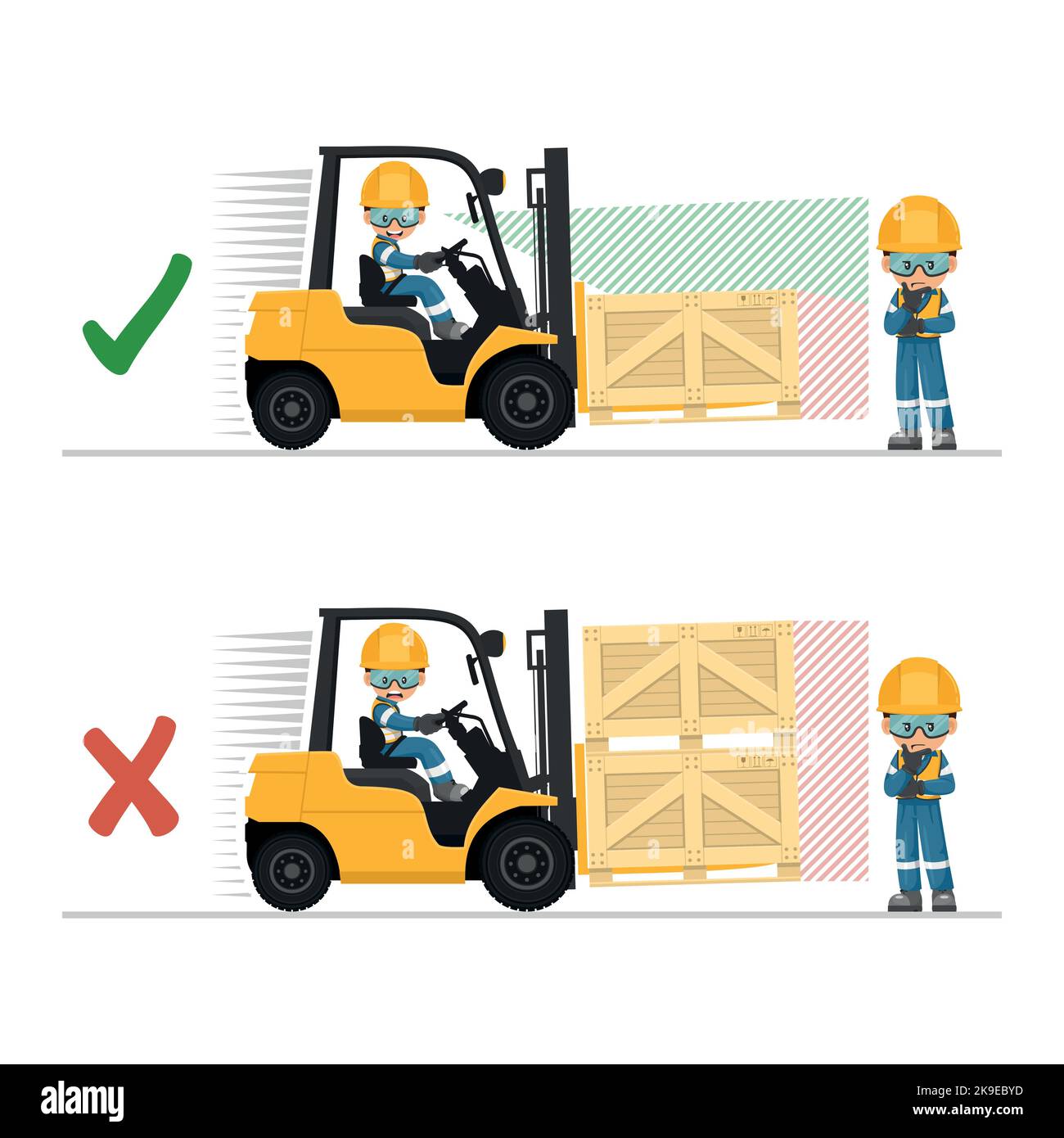 falling forklift accident usa july 4