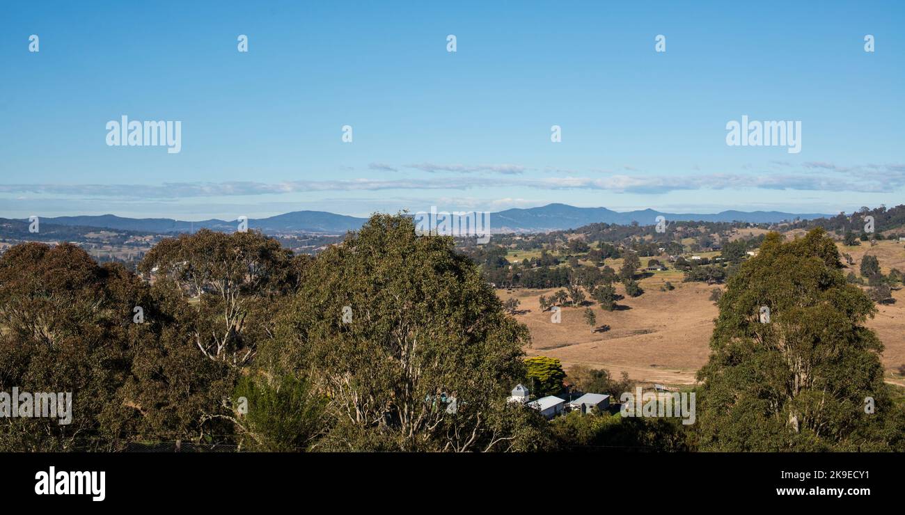 Southern NSW countryside, Australia Stock Photo