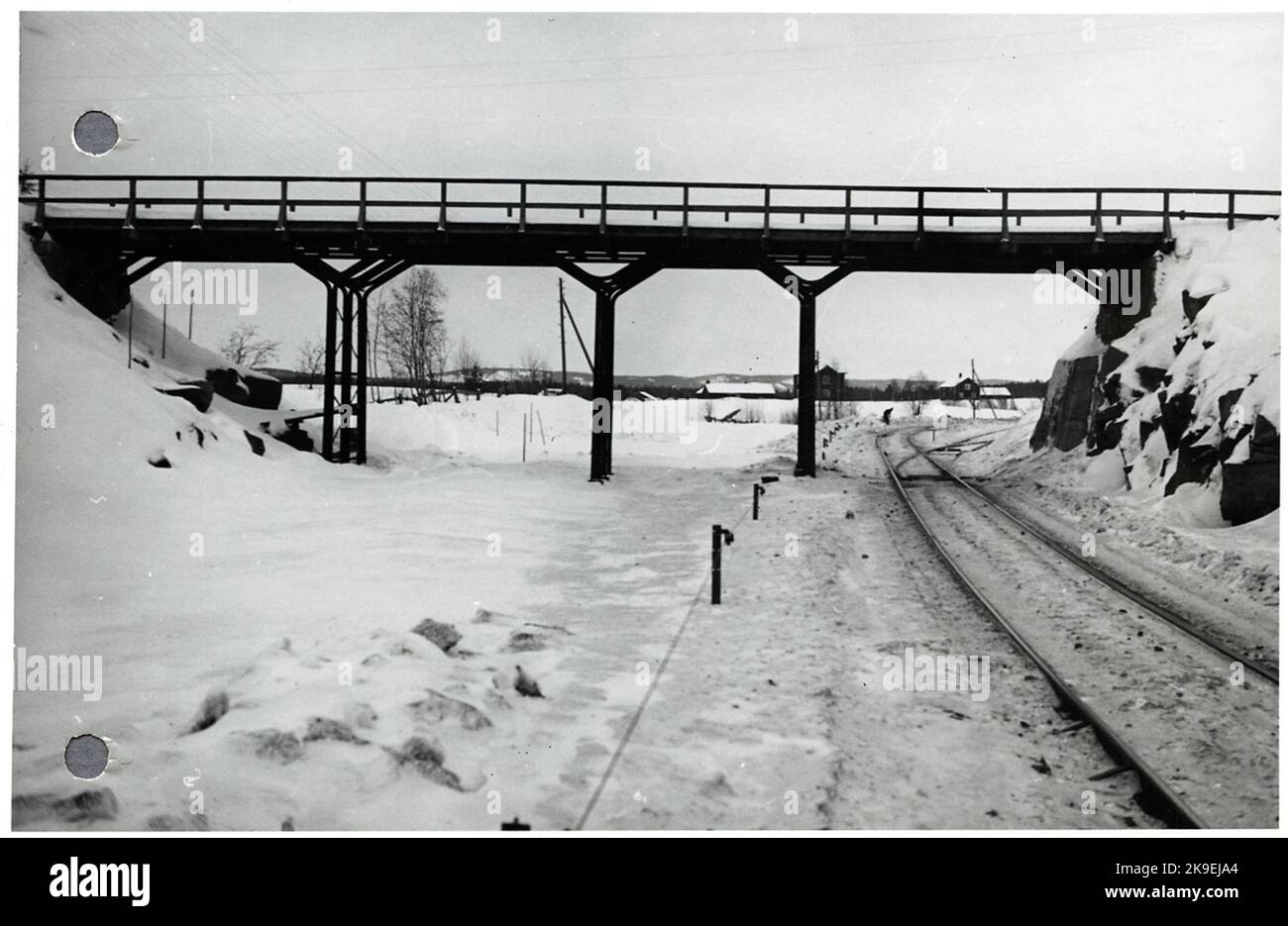 Over railway line Cut Out Stock Images Pictures Alamy