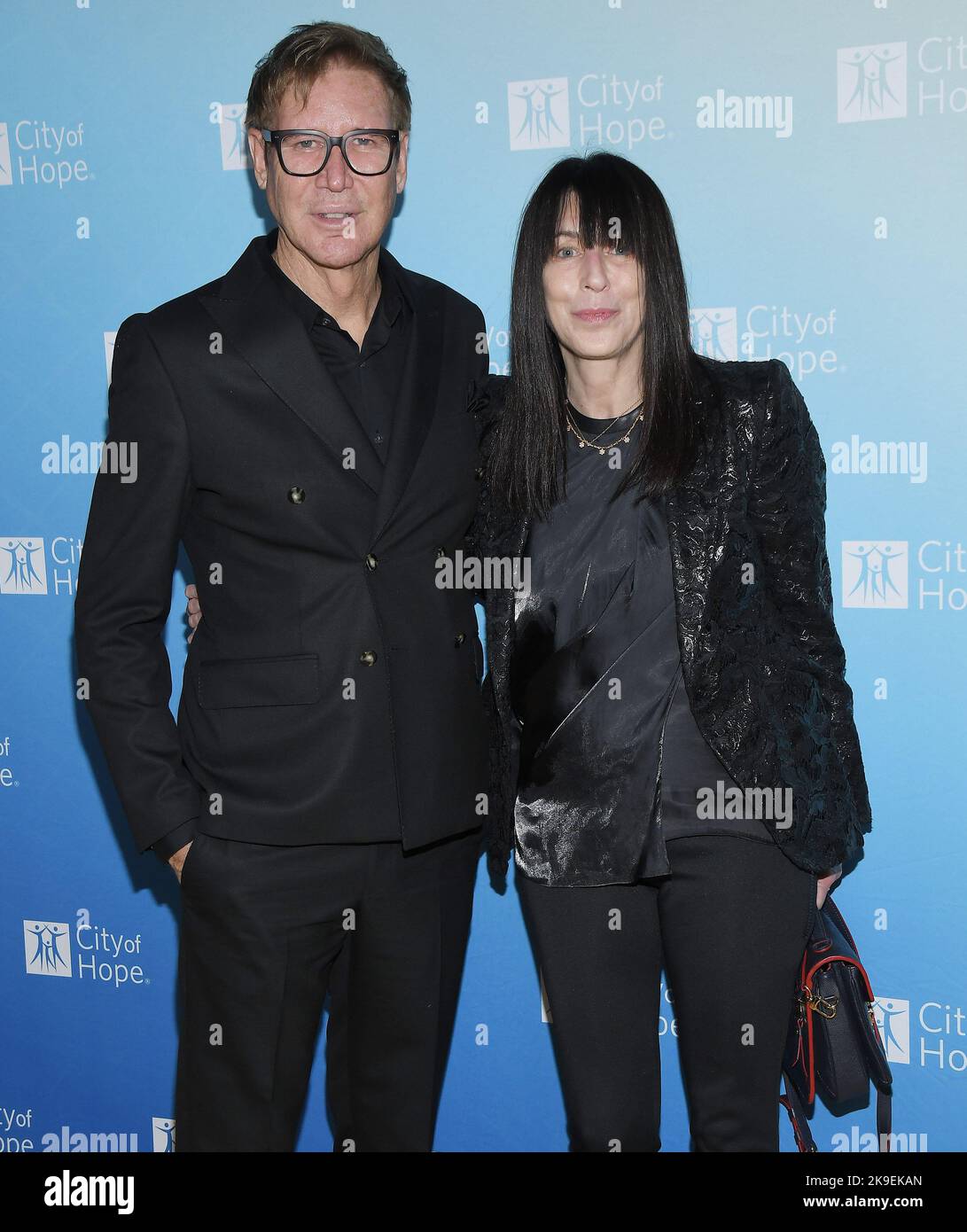 Los Angeles, USA. 27th Oct, 2022. (LR) Dr. Lawrence Piro and Wendy