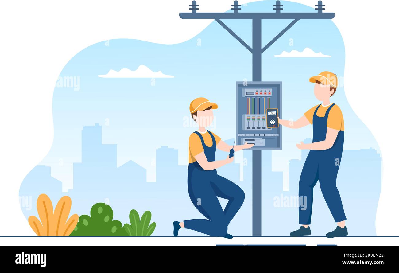 Lighting and Electricity Energy Maintenance Service Panel of