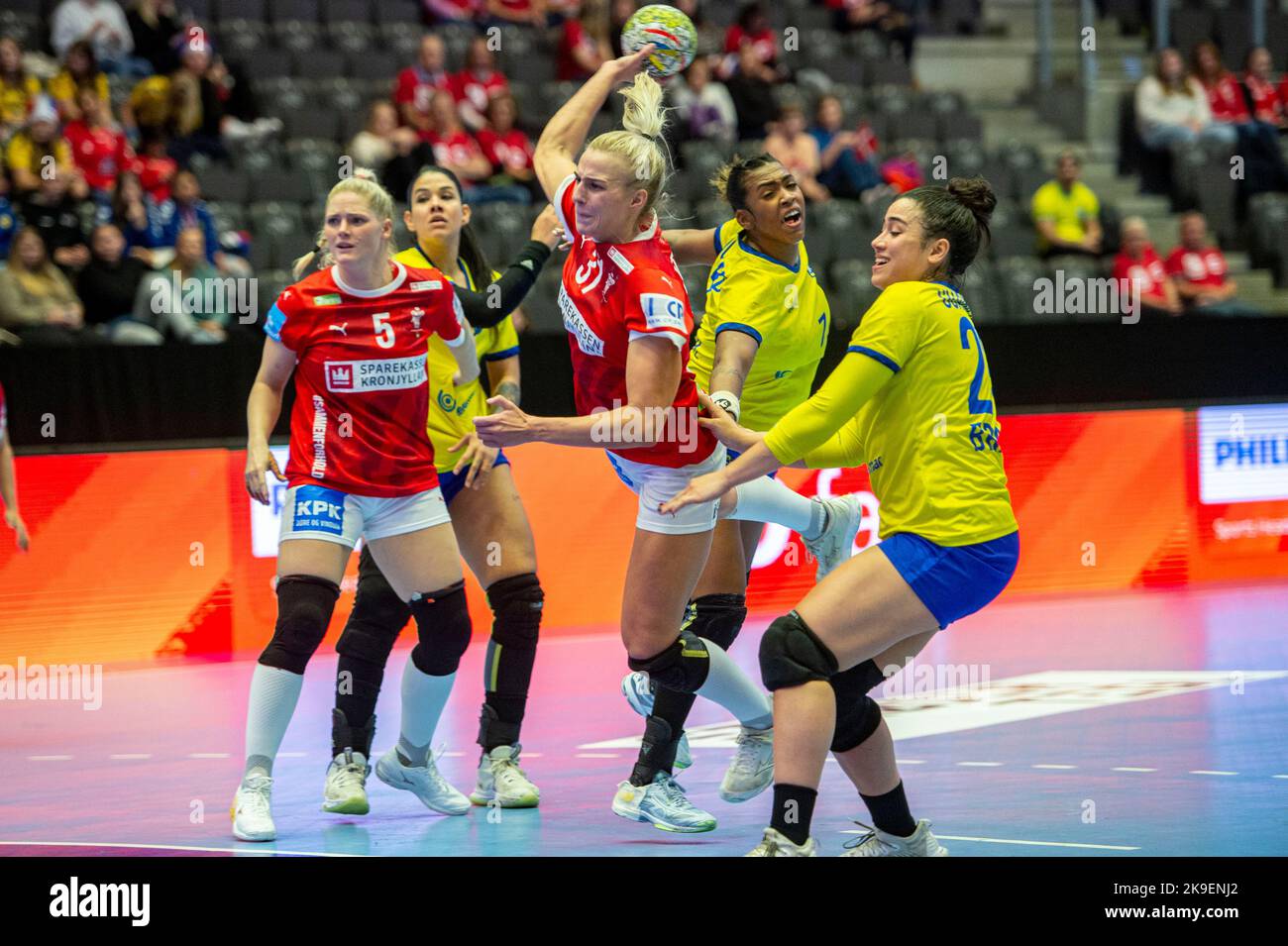 Stavanger 20221027.Denmark's Simone Cathrine Petersen In Action During ...