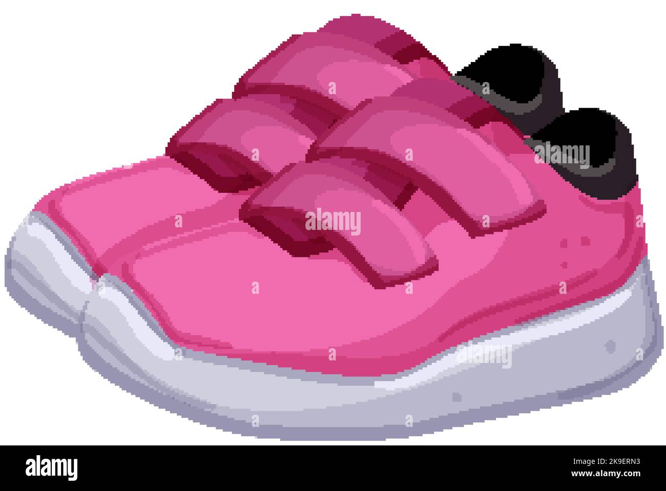 sport kid shoes cartoon vector illustration Stock Vector