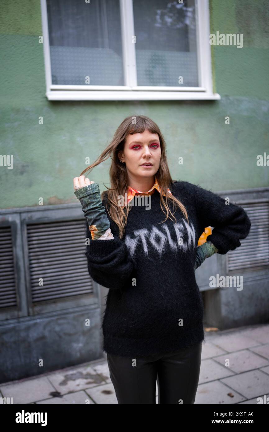 Swedish artist Tove Lo photographed in Stockholm, Sweden, October 24