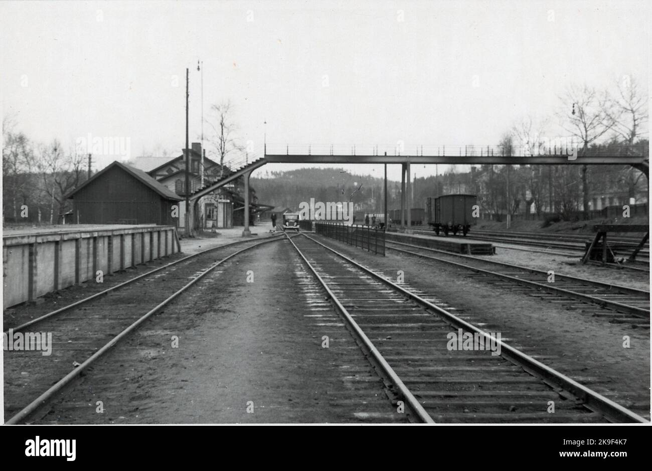 View of Långsele Station Stock Photo - Alamy