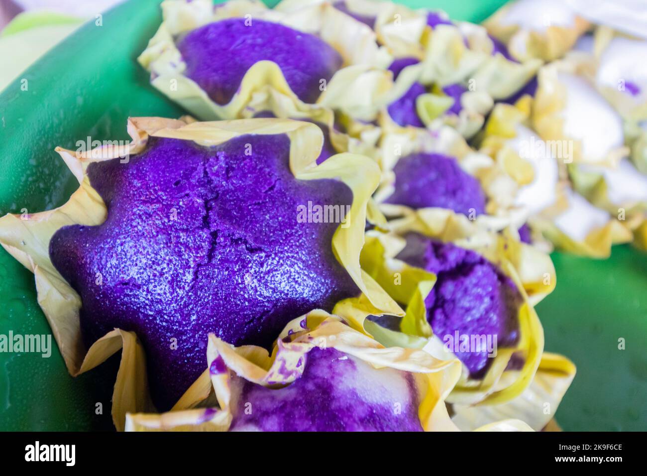 Native steamed rice cake in Cebu, Philippines Stock Photo Alamy