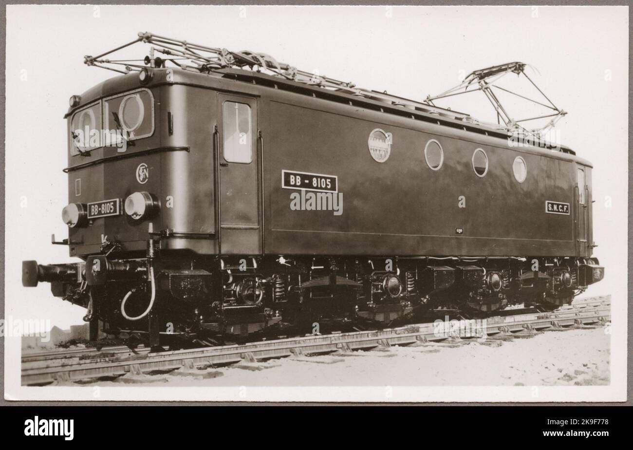 National Society of French Railways, SNCF BB 8105. Stock Photo