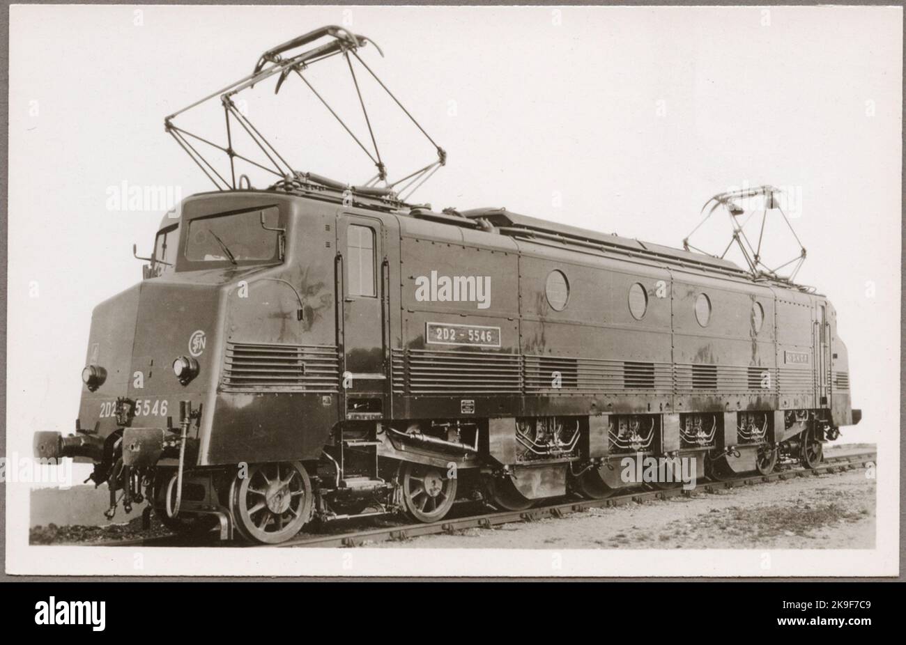 National Society of French Railways, SNCF 2D2 5546. Stock Photo