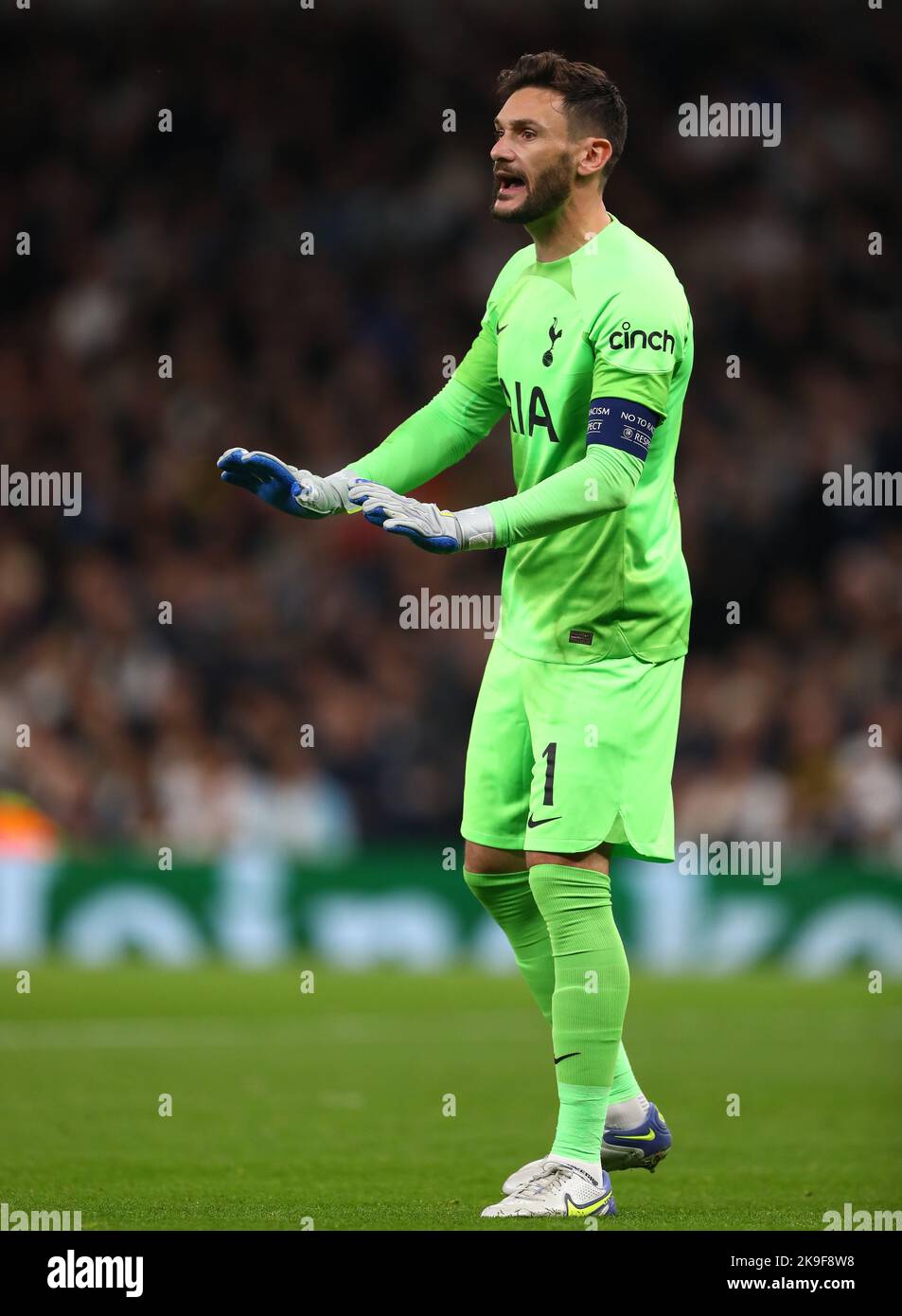 Hugo Lloris of Tottenham Hotspur Tottenham Hotspur v Sporting CP