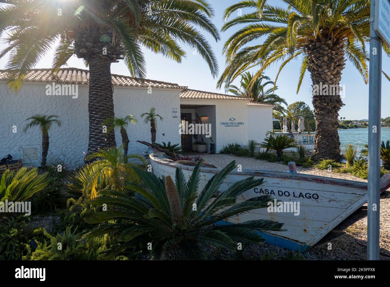 QUINTA DO LAGO, PORTUGAL 26th JUNE 2022 Restaurant bar in Quinta do