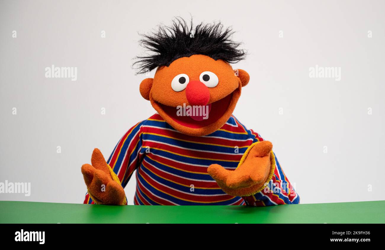Hamburg, Germany. 24th Oct, 2022. The character Ernie from Sesame ...