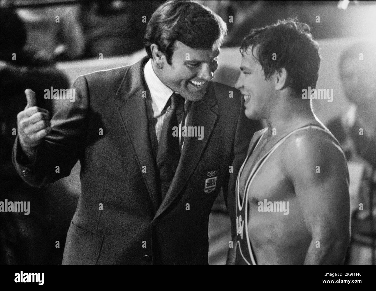 OLYMPIC SUMMER GAMES IN LOS ANGELES USA 1984 STEVE FRASER USA wrestling