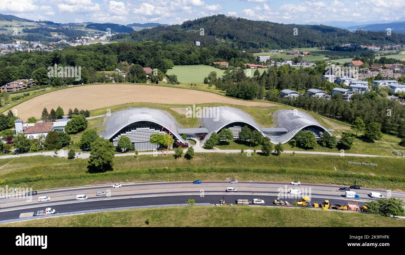 Zentrum Paul Klee, Art Museum, Bern, Switzerland Stock Photo