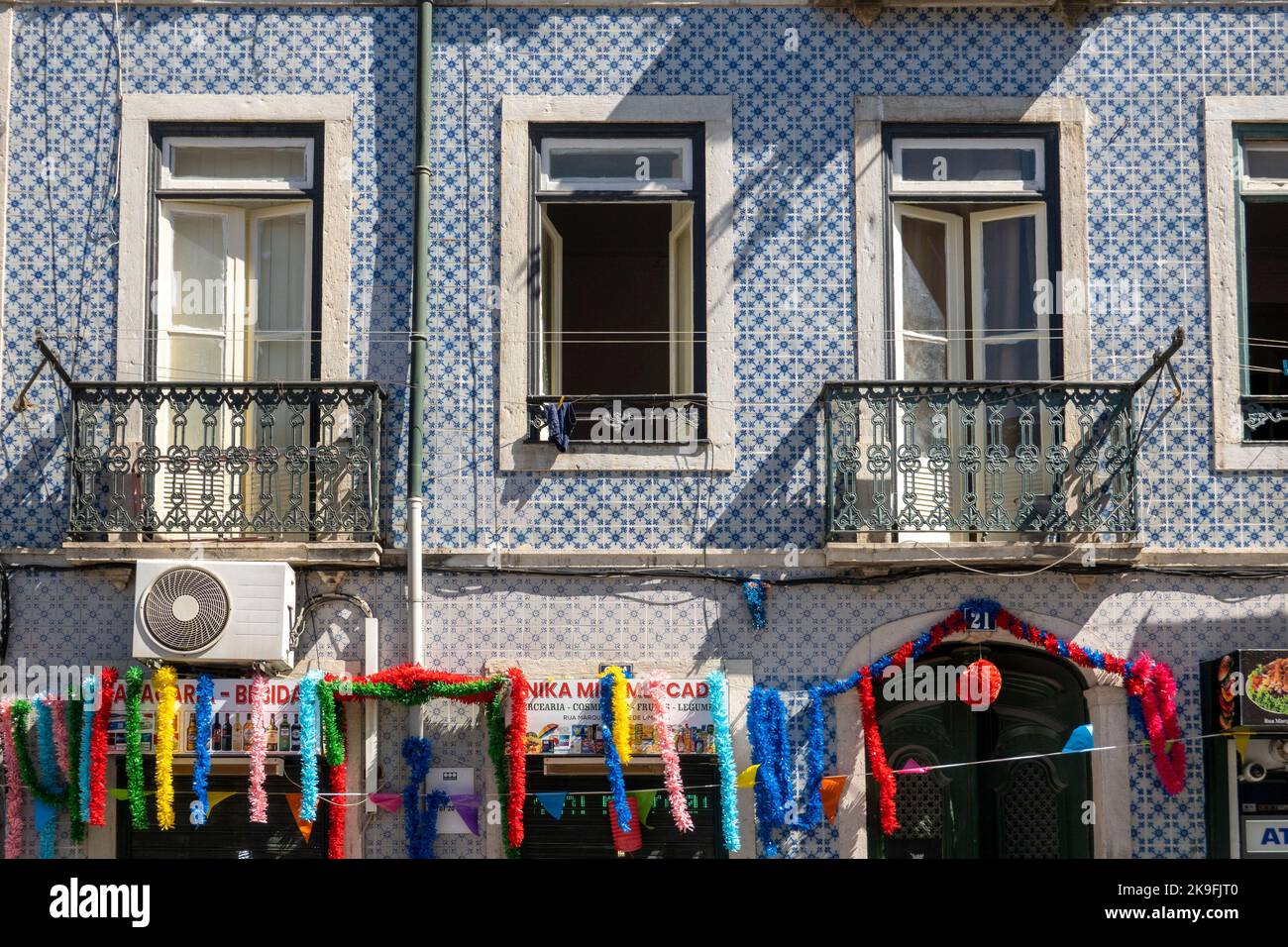 LISBON, PORTUGAL 28th JUNE 2022 Typical architecture of the capital