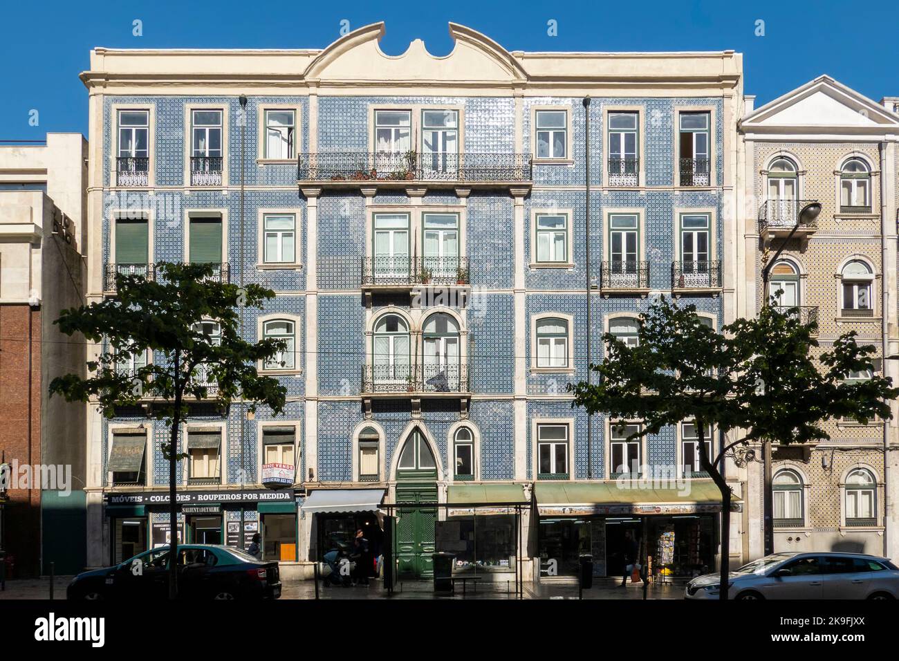 LISBON, PORTUGAL 28th JUNE 2022 Typical architecture of the capital