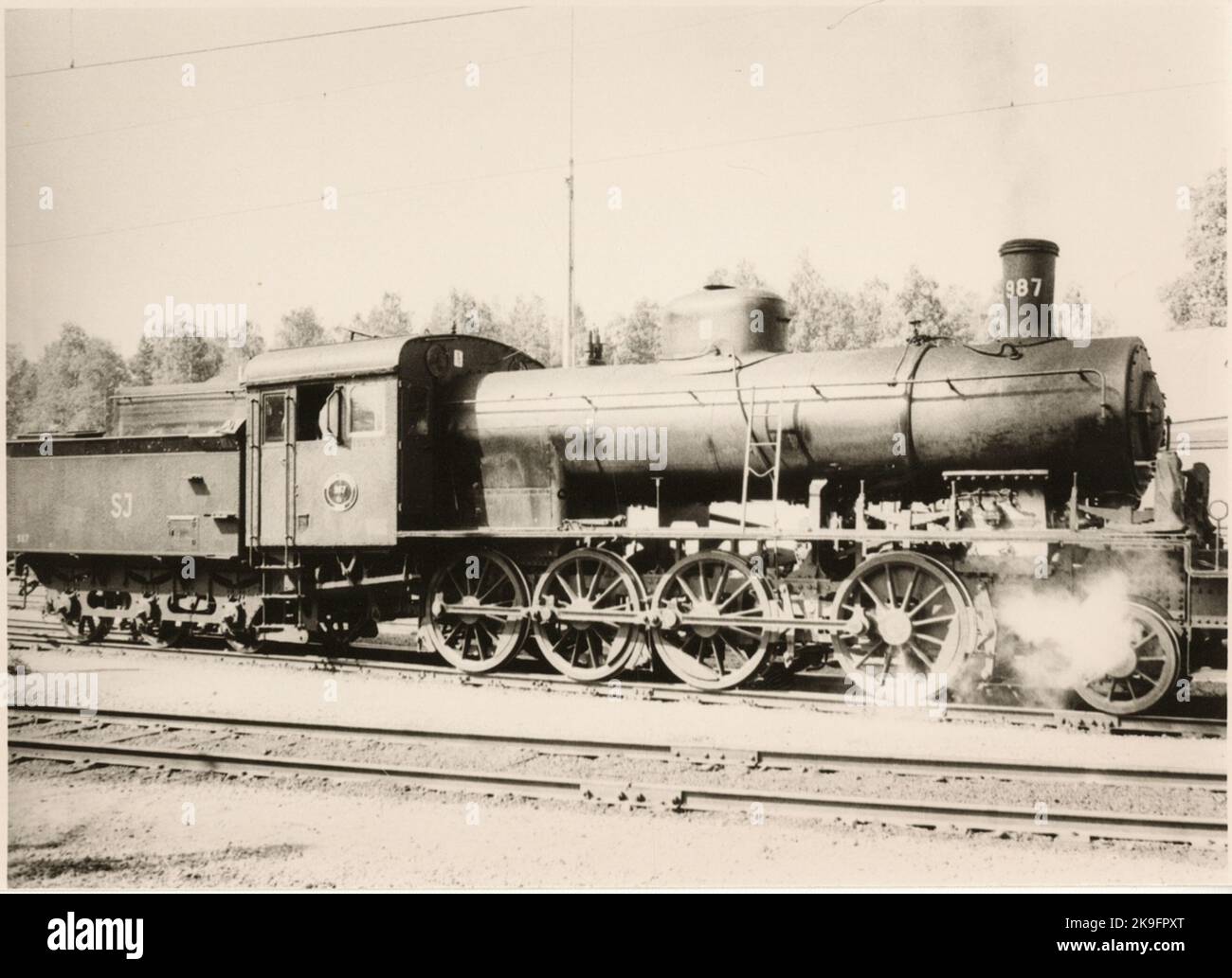 State Railways, SJ E2 987 Stock Photo - Alamy