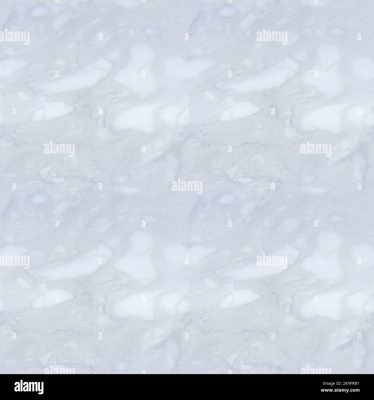 White marble texture cloudy pattern. Square seamless background Stock Photo