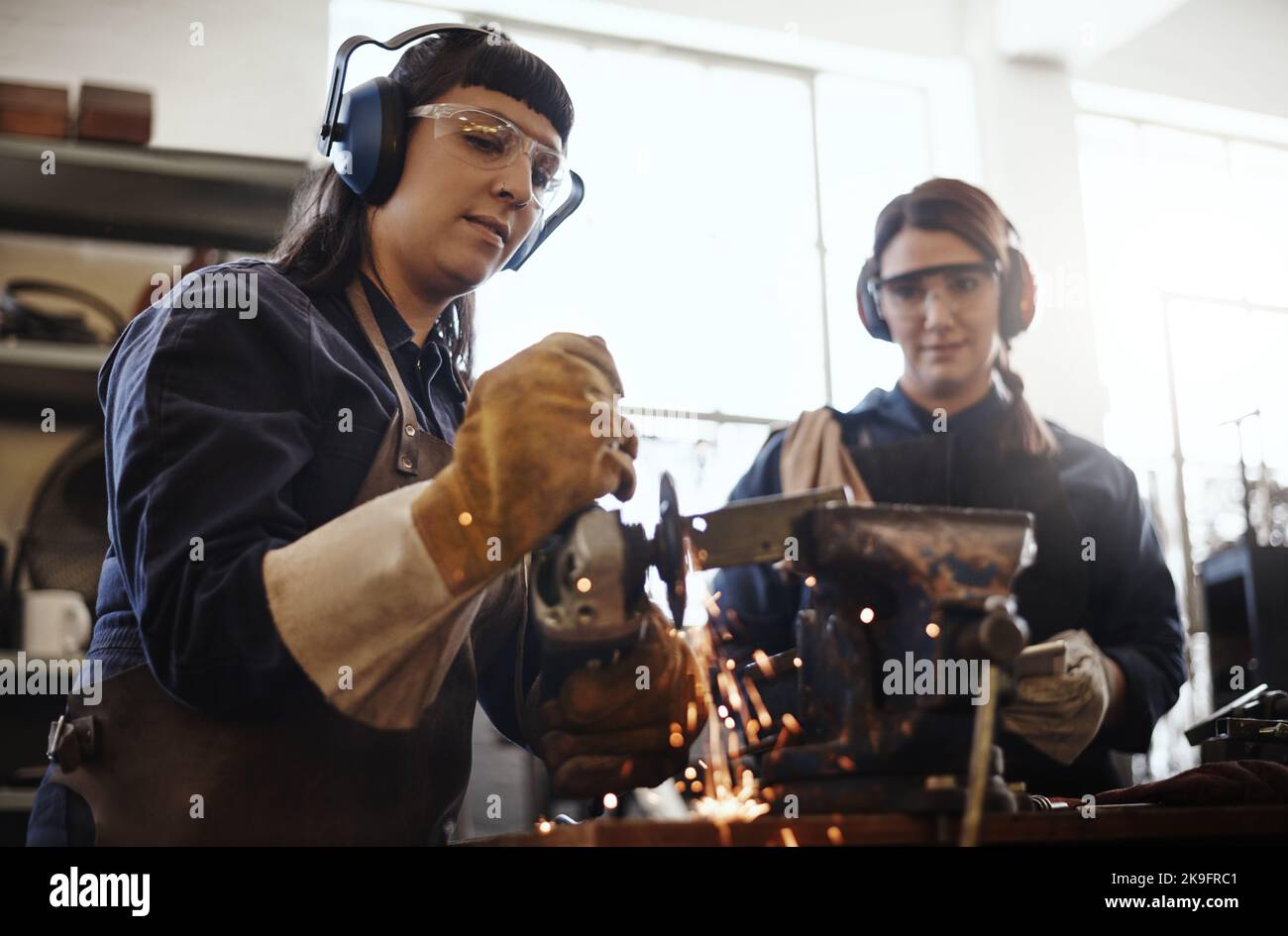 Theyve got one chance to get it right. two attractive young female