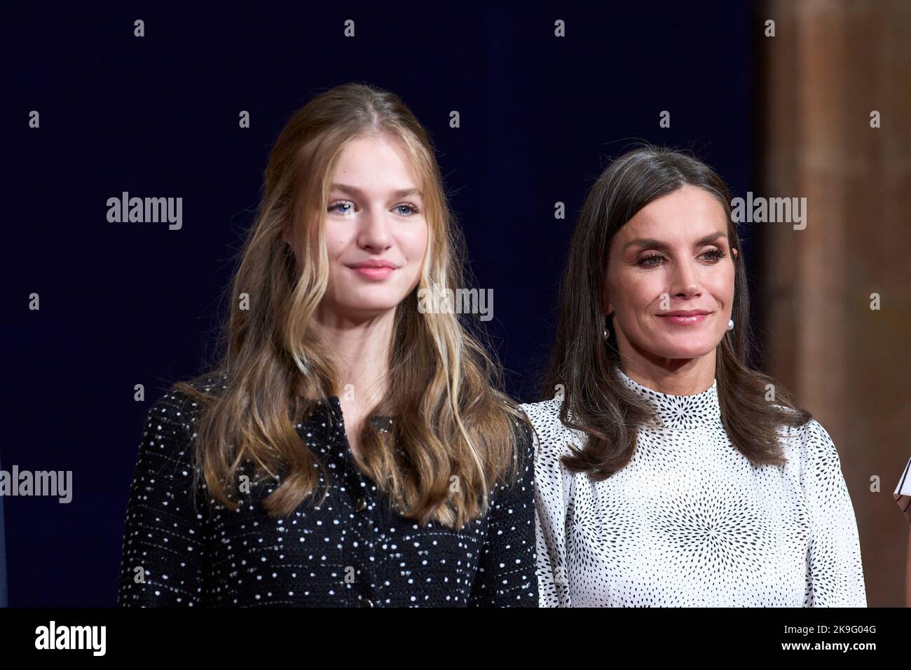 Oviedo, Asturias, Spain. 28th Oct, 2022. Queen Letizia of Spain, Crown