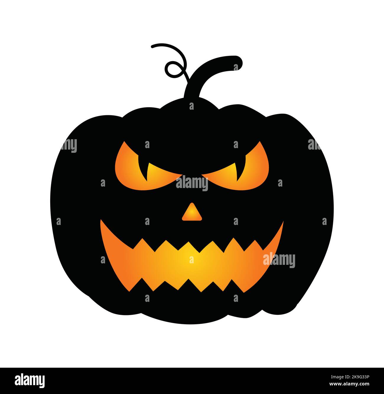 Pumpkin icon vector illustration isolated on white background. Pumpkin