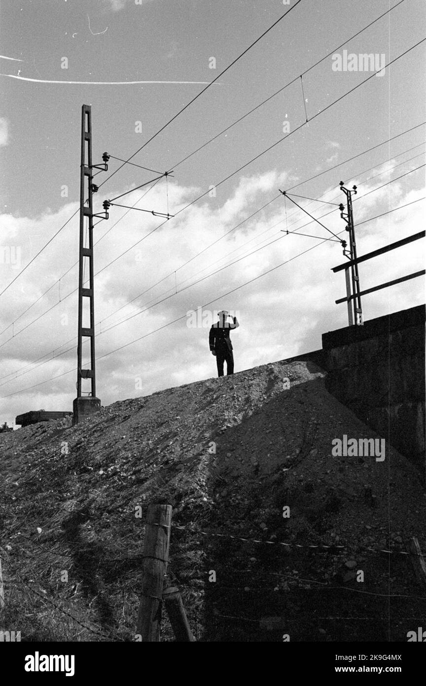 Train track change Black and White Stock Photos & Images - Alamy