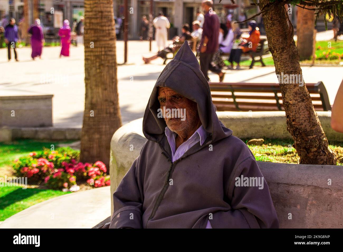 Old Man In A Robe Gray robe hi-res stock photography and images - Alamy