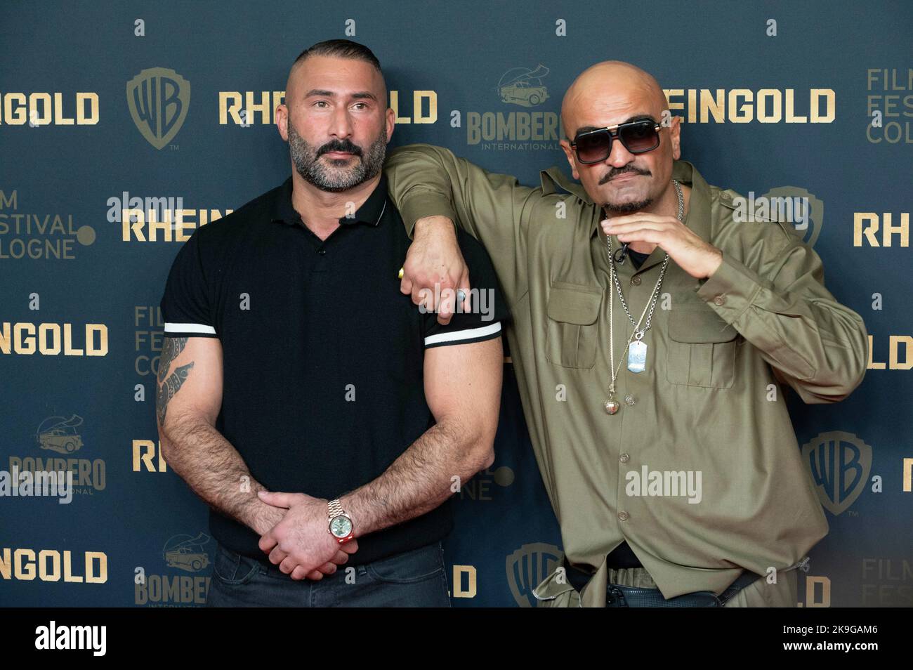 Cologne, Germany. 24th Oct, 2022. from left: KHL, Giwar HAJABI, aka ...