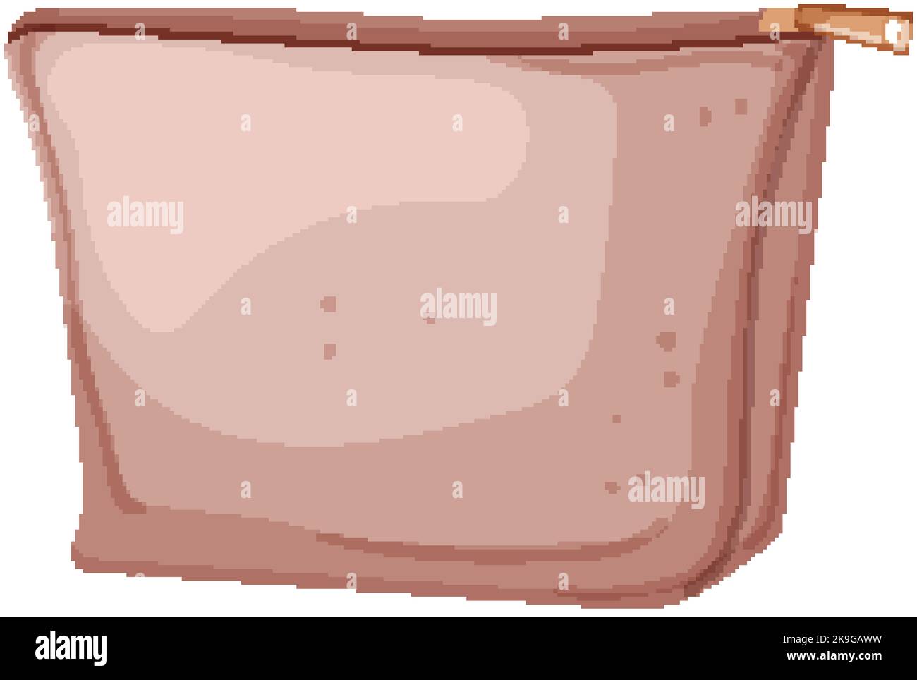 bag cosmetic pouch cartoon vector illustration Stock Vector Image & Art