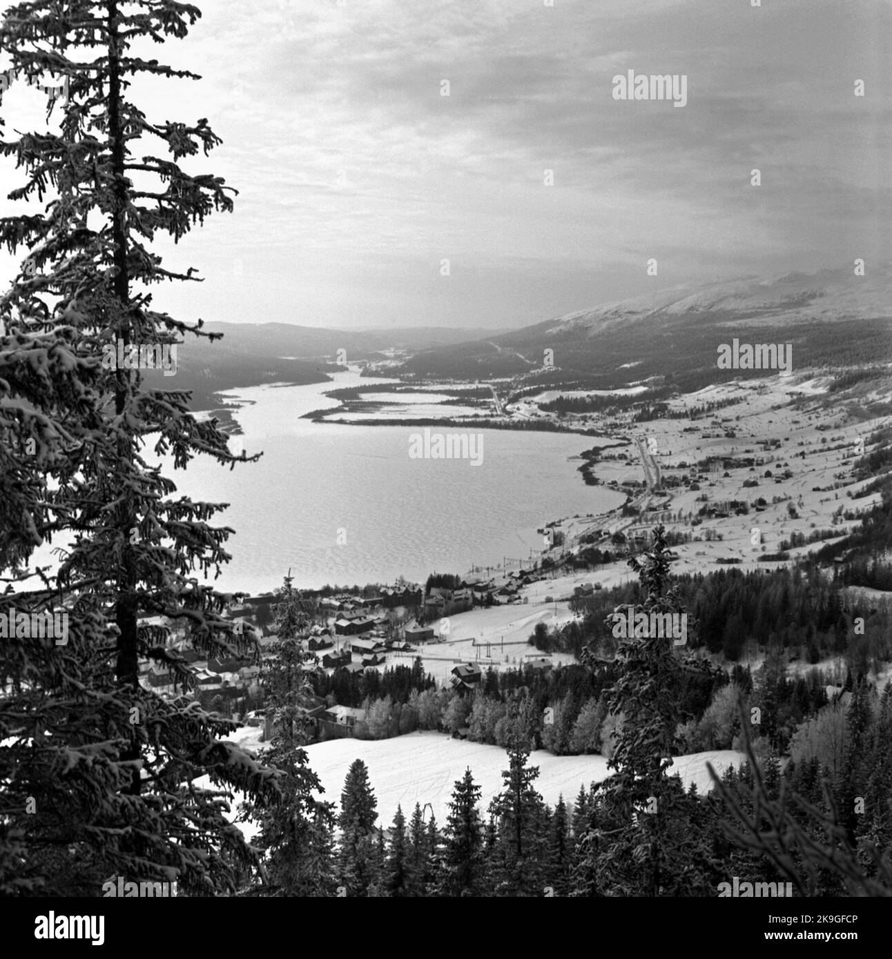 Åre cable car. Thanks to the railways, tourism eventually gained