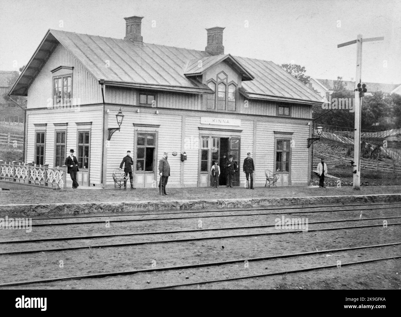 Varberg Borås Railway. Vbj Stock Photo Alamy
