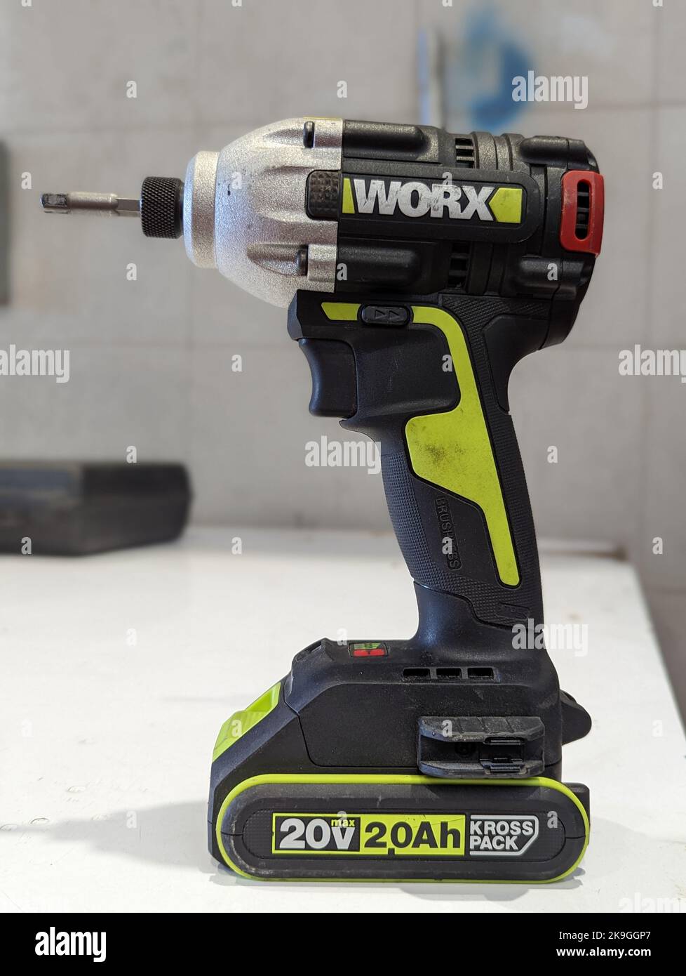 WORX Electric Impact Screwdriver rated at 20V Stock Photo Alamy
