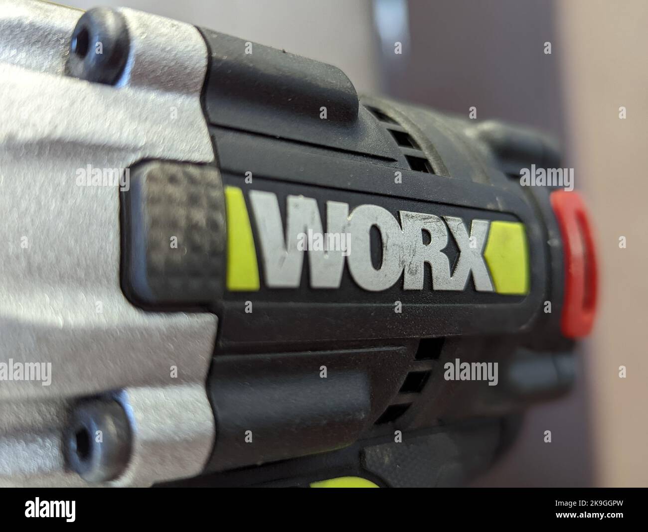 WORX Electric Impact Screwdriver 20V Stock Photo Alamy