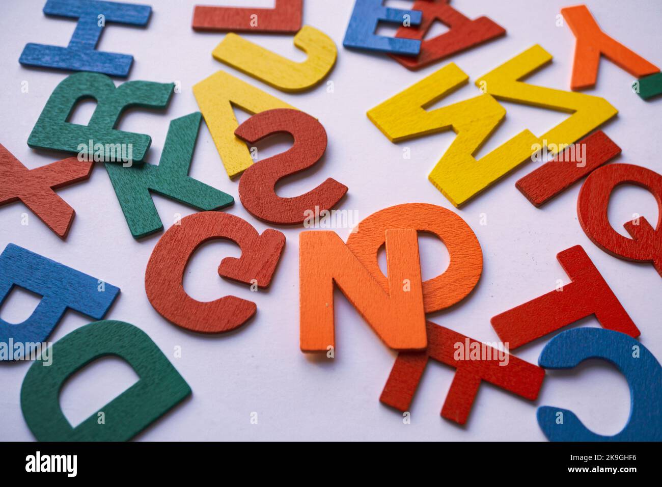 Multi color alphabet letters hires stock photography and images Alamy