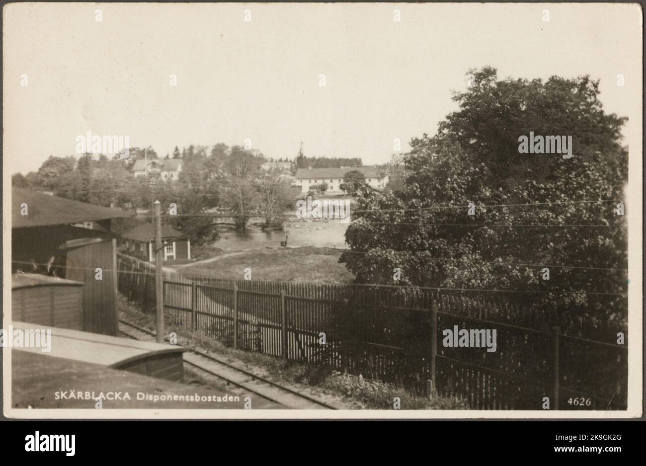 Skärblacka station area Stock Photo - Alamy