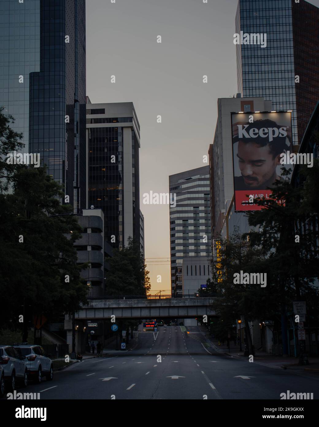Charlotte nc skyline street hi-res stock photography and images - Alamy