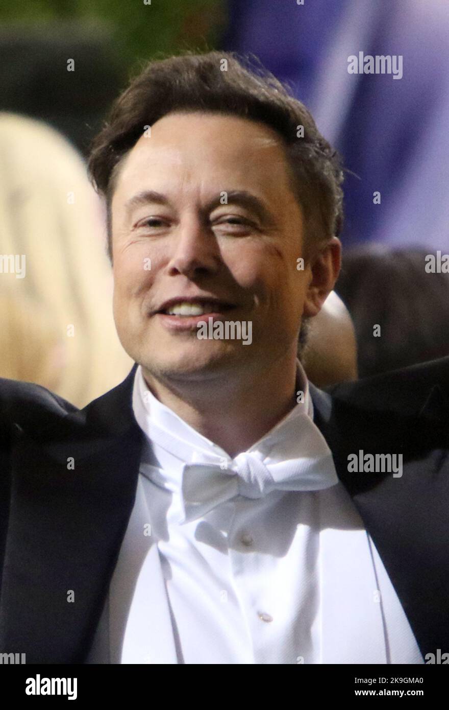 NEW YORK, NEW YORK - MAY 02: Elon Musk at The 2022 Met Gala Celebrating ...