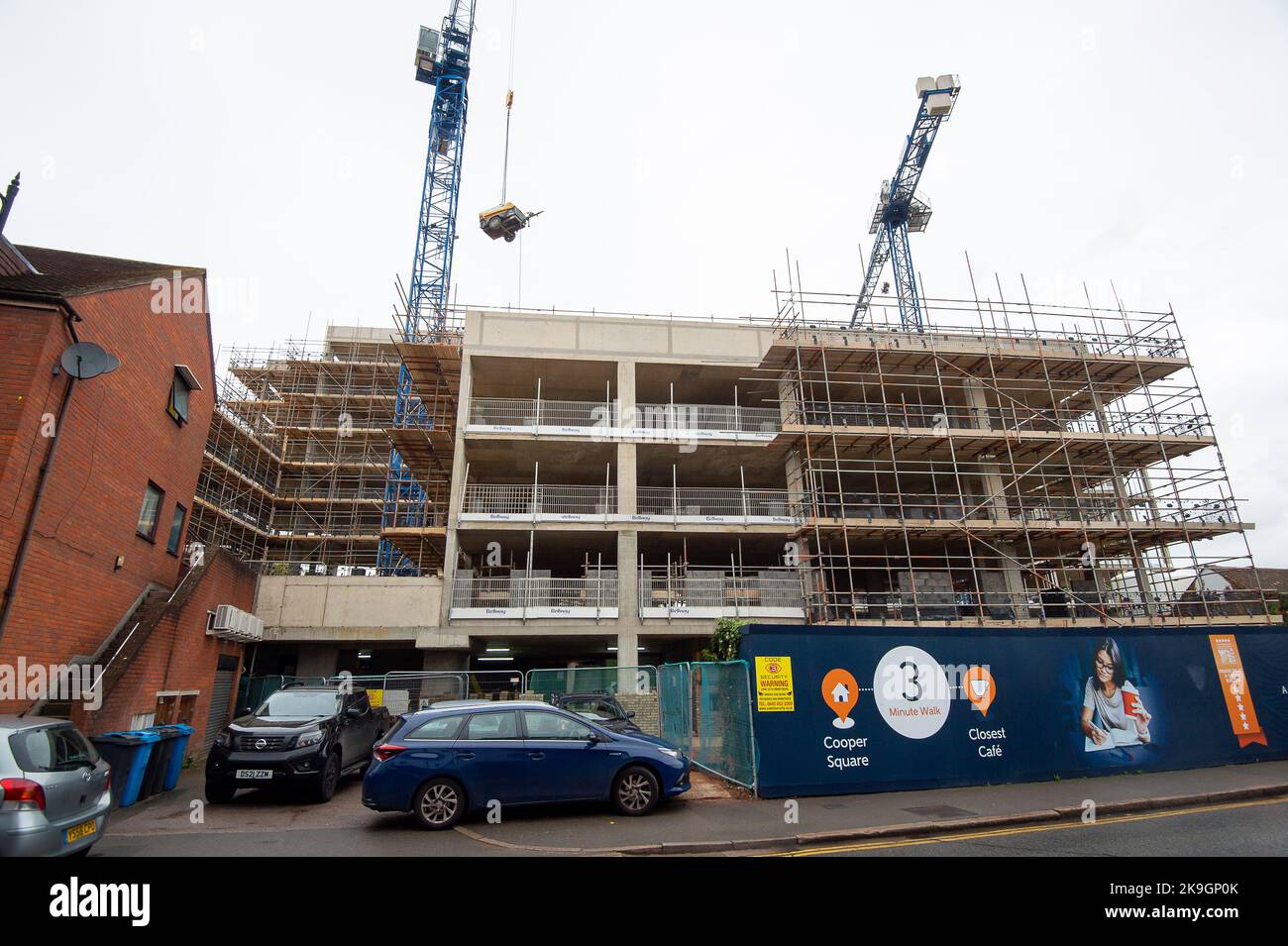 Maidenhead, Berkshire, UK. 28th October, 2022. The new Bellway Homes