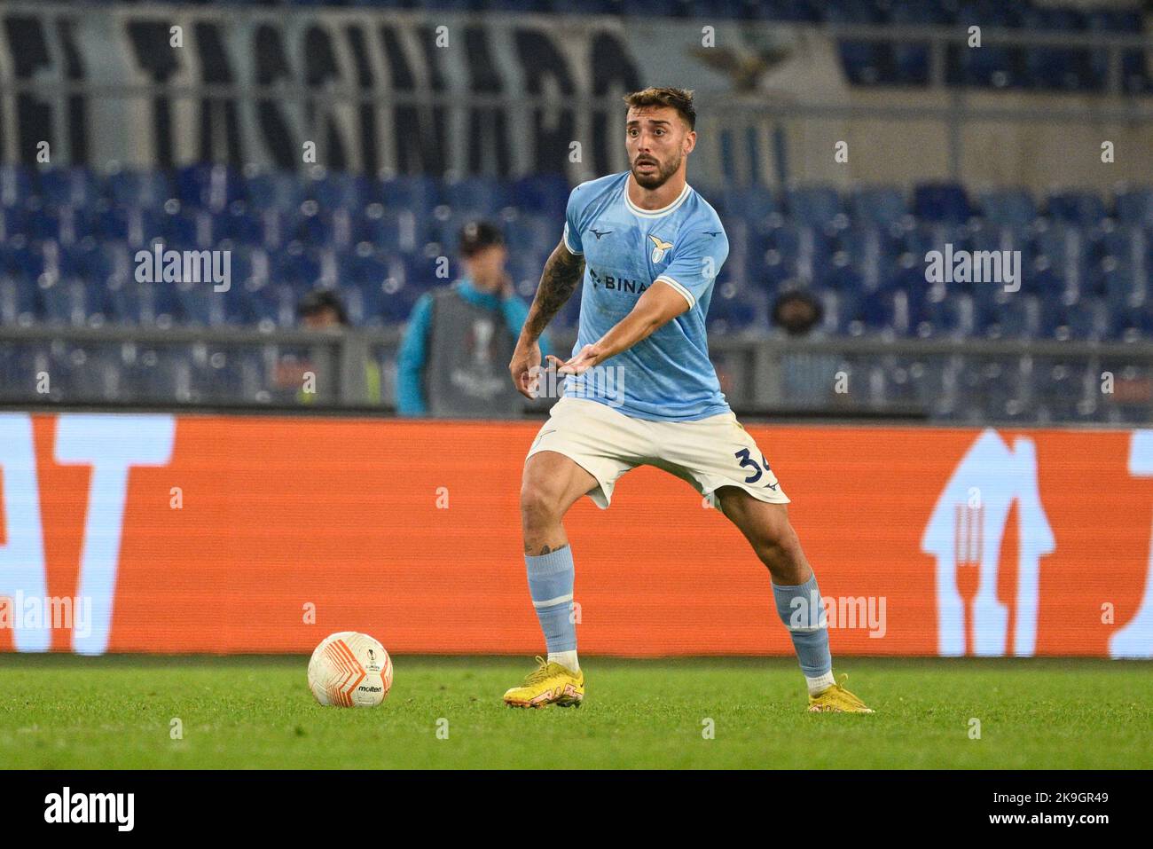 Mario Gila (SS Lazio) during the UEFA Europa League 20222023 football