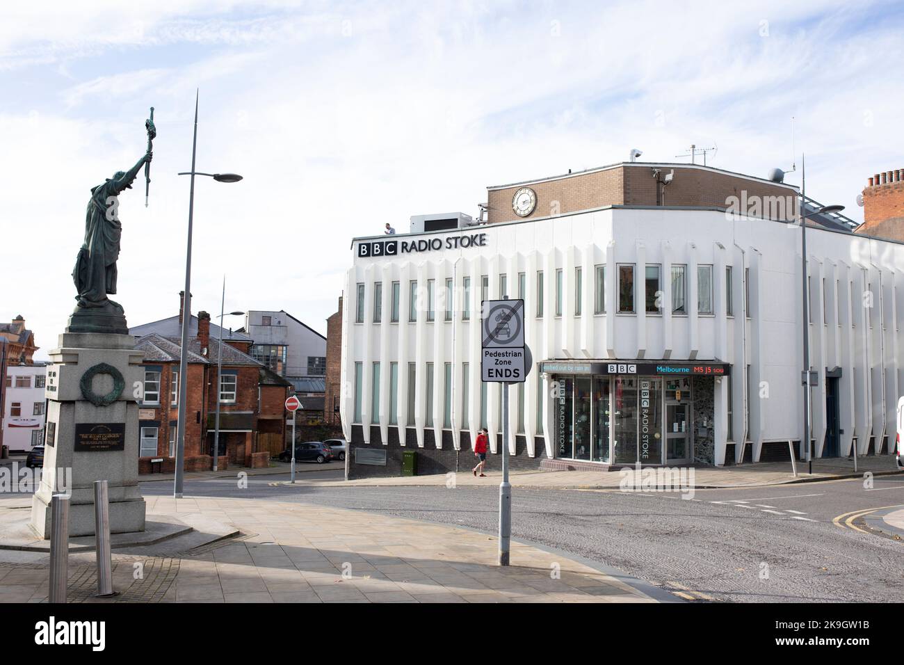 BBC Radio Stoke building in Hanley Stoke on Trent Staffordshire Stock
